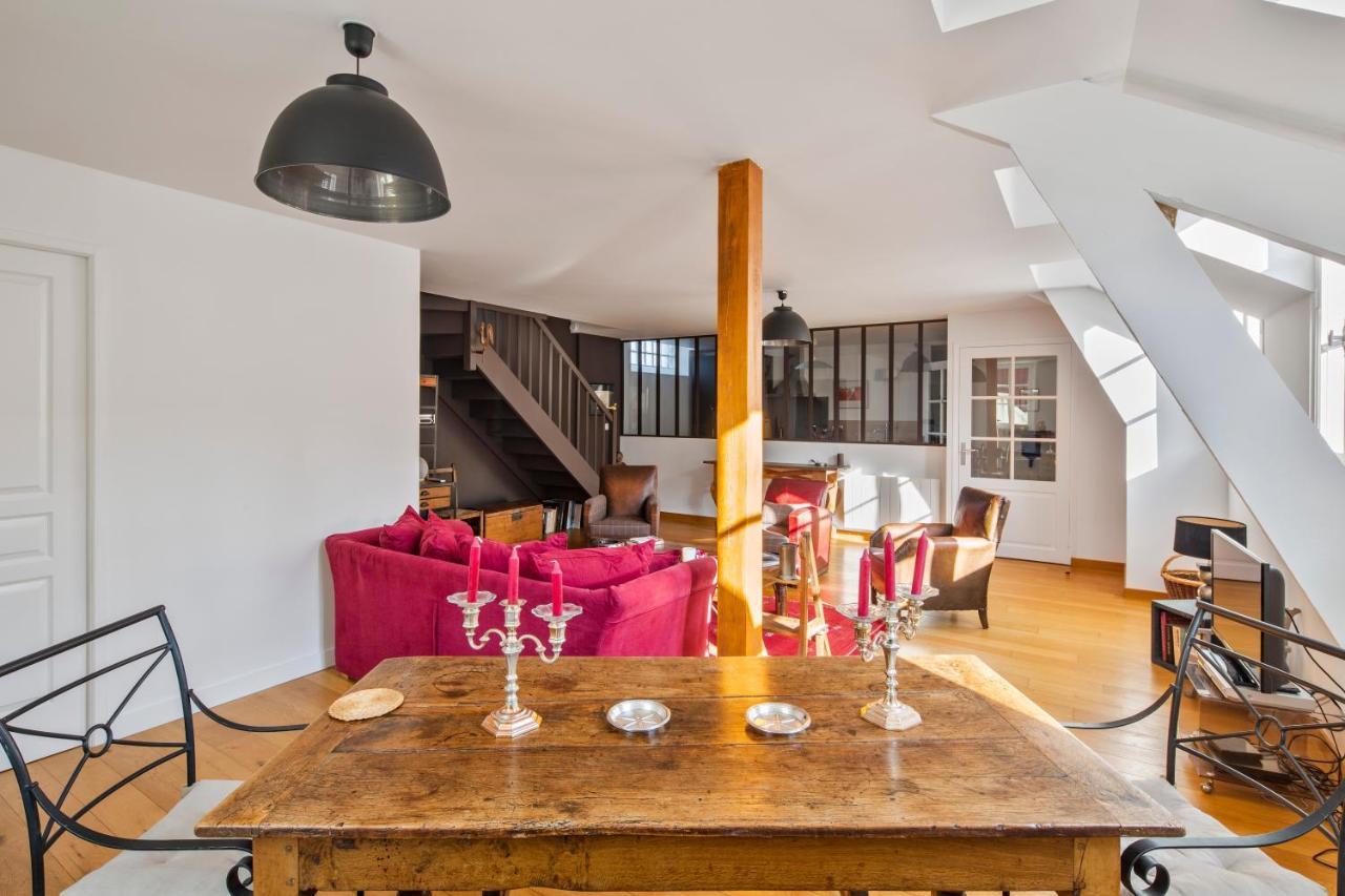 レンヌSotto Le Stelle - Fabuleux Duplex D'Hyper Centreアパートメント エクステリア 写真